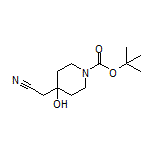 2-(1-Boc-4-羟基-4-哌啶基)乙腈