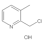 2-(氯甲基)-3-甲基吡啶盐酸盐
