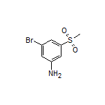 3-溴-5-(甲砜基)苯胺