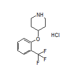 4-[2-(三氟甲基)苯氧基]哌啶盐酸盐