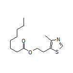 2-(4-甲基噻唑-5-基)乙基辛酸酯