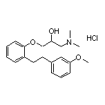 1-(二甲氨基)-3-[2-(3-甲氧基苯乙基)苯氧基]-2-丙醇盐酸盐