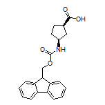 (1R,3S)-3-(Fmoc-氨基)环戊烷甲酸