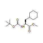 (S)-2-(Boc-氨基)-3-环己基丙酸甲酯