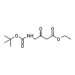 4-(Boc-氨基)-3-氧代丁酸乙酯