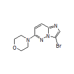 4-(3-溴咪唑并[1,2-b]哒嗪-6-基)吗啉