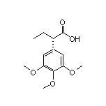 (S)-2-(3,4,5-三甲氧基苯基)丁酸