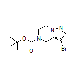 5-Boc-3-溴-4,5,6,7-四氢吡唑并[1,5-a]吡嗪