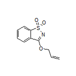 3-(烯丙基氧基)苯并异噻唑-1,1-二氧化物