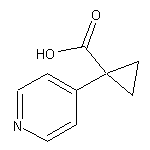 1-(4-吡啶基)环丙烷甲酸