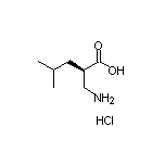 (R)-2-(氨甲基)-4-甲基戊酸盐酸盐