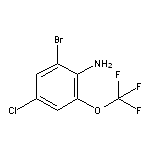 2-溴-4-氯-6-(三氟甲氧基)苯胺
