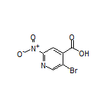 5-溴-2-硝基异烟酸