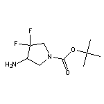 3-氨基-1-Boc-4,4-二氟吡咯烷