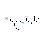 4-Boc-吗啉-2-甲腈