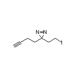 3-(3-丁炔-1-基)-3-(2-碘乙基)-3H-双吖丙啶