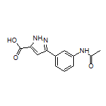 3-(3-乙酰氨基苯基)吡唑-5-甲酸