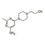 2-[4-(6-氨基-2-甲基-4-嘧啶基)-1-哌嗪基]乙醇