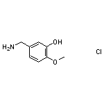 5-(氨甲基)-2-甲氧基苯酚盐酸盐