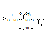 (S)-2-(Cbz-氨基)-4-(Boc-氨基)丁酸二环己基胺盐