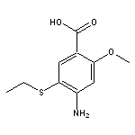 4-氨基-5-(乙基硫基)-2-甲氧基苯甲酸
