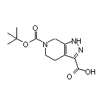 6-Boc-4,5,6,7-四氢-1H-吡唑并[3,4-c]吡啶-3-甲酸