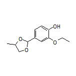 2-乙氧基-4-(4-甲基-1,3-二氧戊环-2-基)苯酚