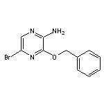 2-氨基-3-(苄氧基)-5-溴吡嗪