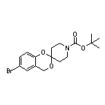 1’-Boc-6-溴-4H-螺[苯并[d][1,3]二噁英-2,4’-哌啶]