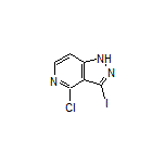 4-氯-3-碘-1H-吡唑并[4,3-c]吡啶