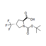 (2S,4R)-1-Boc-4-(三氟甲基)吡咯烷-2-甲酸