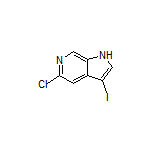 5-氯-3-碘-6-氮杂吲哚