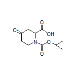 1-Boc-4-氧代哌啶-2-甲酸