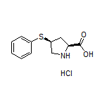 顺式-4-(苯硫基)-L-脯氨酸盐酸盐
