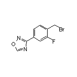 3-[4-(溴甲基)-3-氟苯基]-1,2,4-噁二唑