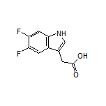 5,6-二氟吲哚-3-乙酸