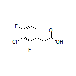 2-(3-氯-2,4-二氟苯基)乙酸