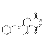 4-(苄氧基)-3-甲氧基-2-硝基苯甲酸