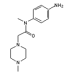 N-(4-氨基苯基)-N-甲基-2-(4-甲基-1-哌嗪基)乙酰胺