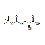 (S)-3-(Boc-氨基)-2-羟基丙酸