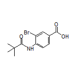 3-溴-4-新戊酰氨基苯甲酸