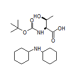 (2S,3S)-2-(Boc-氨基)-3-羟基丁酸二环己胺盐