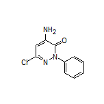4-氨基-6-氯-2-苯基哒嗪-3(2H)-酮