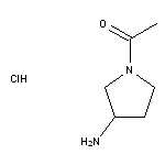 1-(3-氨基-1-吡咯烷基)乙酮盐酸盐
