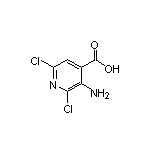 3-氨基-2,6-二氯异烟酸