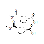 顺式-3-(甲氧基羰基)环戊烷甲酸