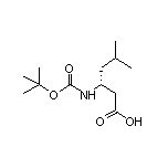 (R)-3-(Boc-氨基)-5-甲基己酸