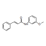 (E)-N-(3-甲氧基苯基)-3-苯基丙烯酰胺