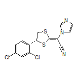 (R,E)-2-[4-(2,4-二氯苯基)-1,3-二硫戊环-2-亚基]-2-(1H-咪唑-1-基)乙腈