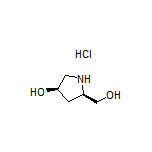 (3R,5R)-5-(羟甲基)吡咯烷-3-醇盐酸盐